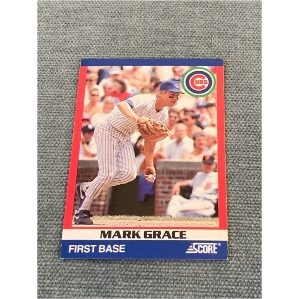 1991 Score Chicago Cubs Baseball Card Trading Card